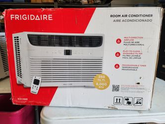 BRAND NEW Frigidaire 8,000 BTU Window Air Conditioner, 350 Sq. Ft., 3-Speeds, White, FHWC083TC1