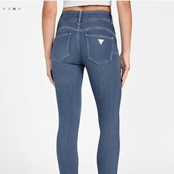 NEW Guess Eco “The Atmosphere” Shape Up Straight Jeans Size 28x32 – $128 Retail