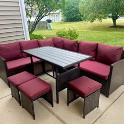 Patio Furniture Set 7 Piece