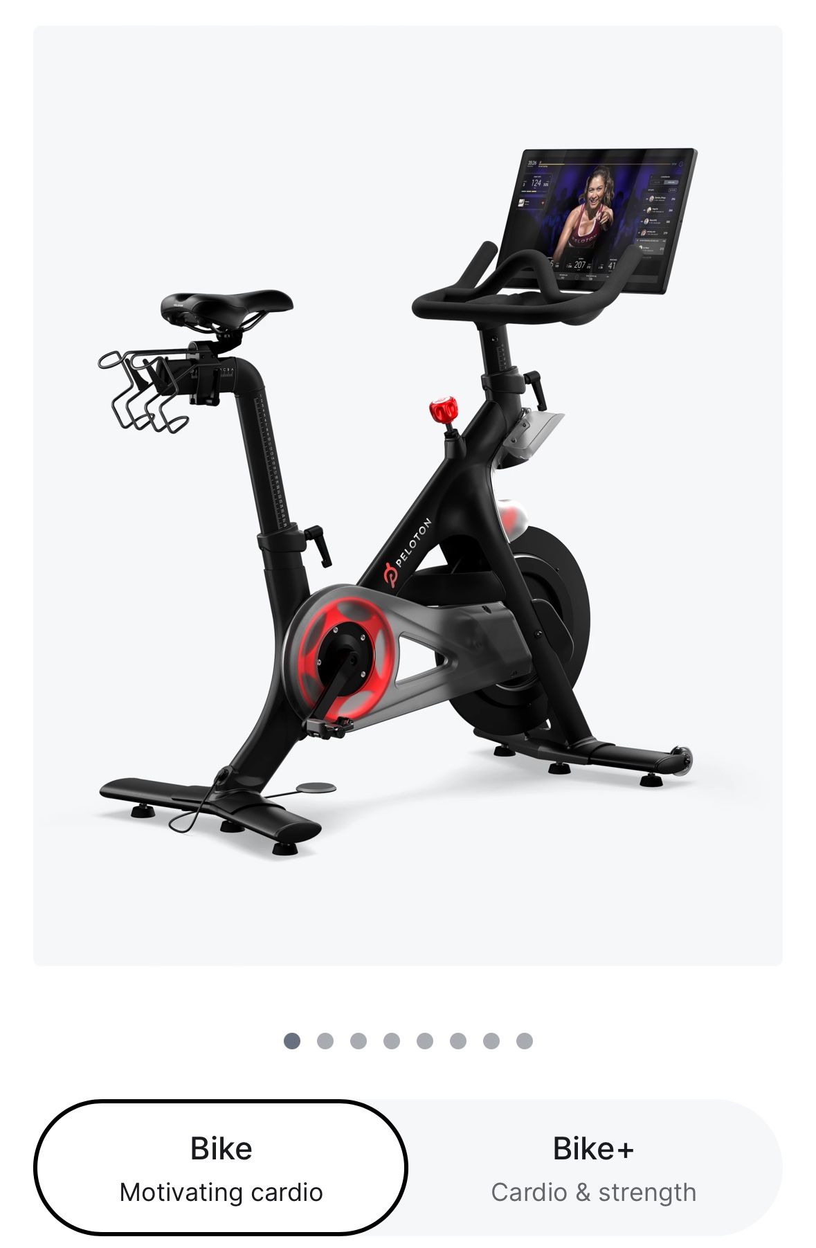 Peloton bike