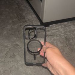 iPhone 13 and 14 black MagSafe case