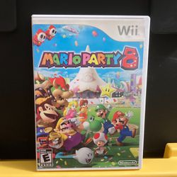 Mario Party 8 for Nintendo Wii video game console system Super Bros brothers eight Luigi