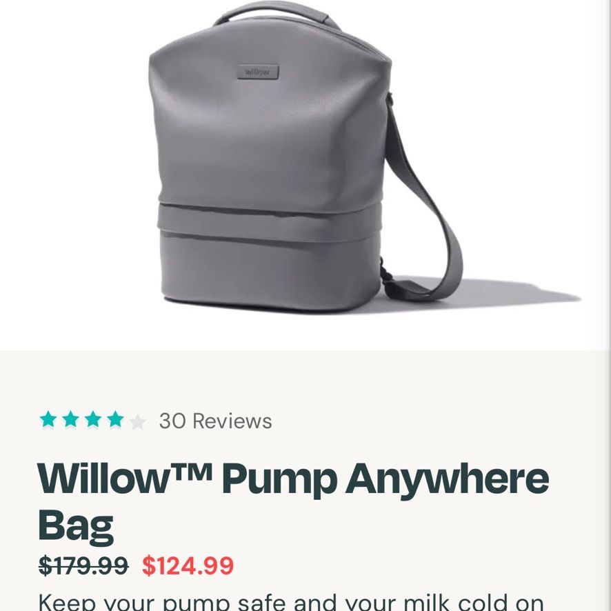 Willow - Pump Anywhere Bag 