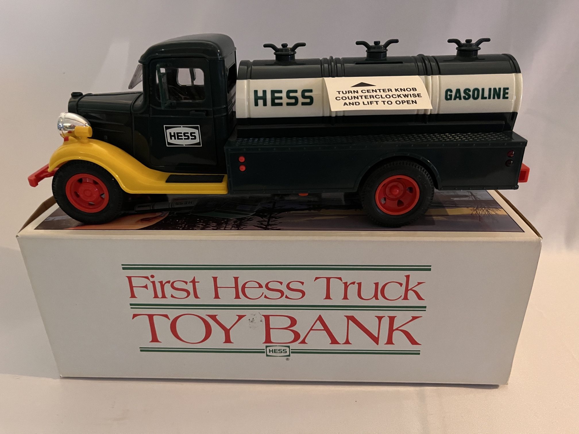 1985 First Hess Truck Toy Bank