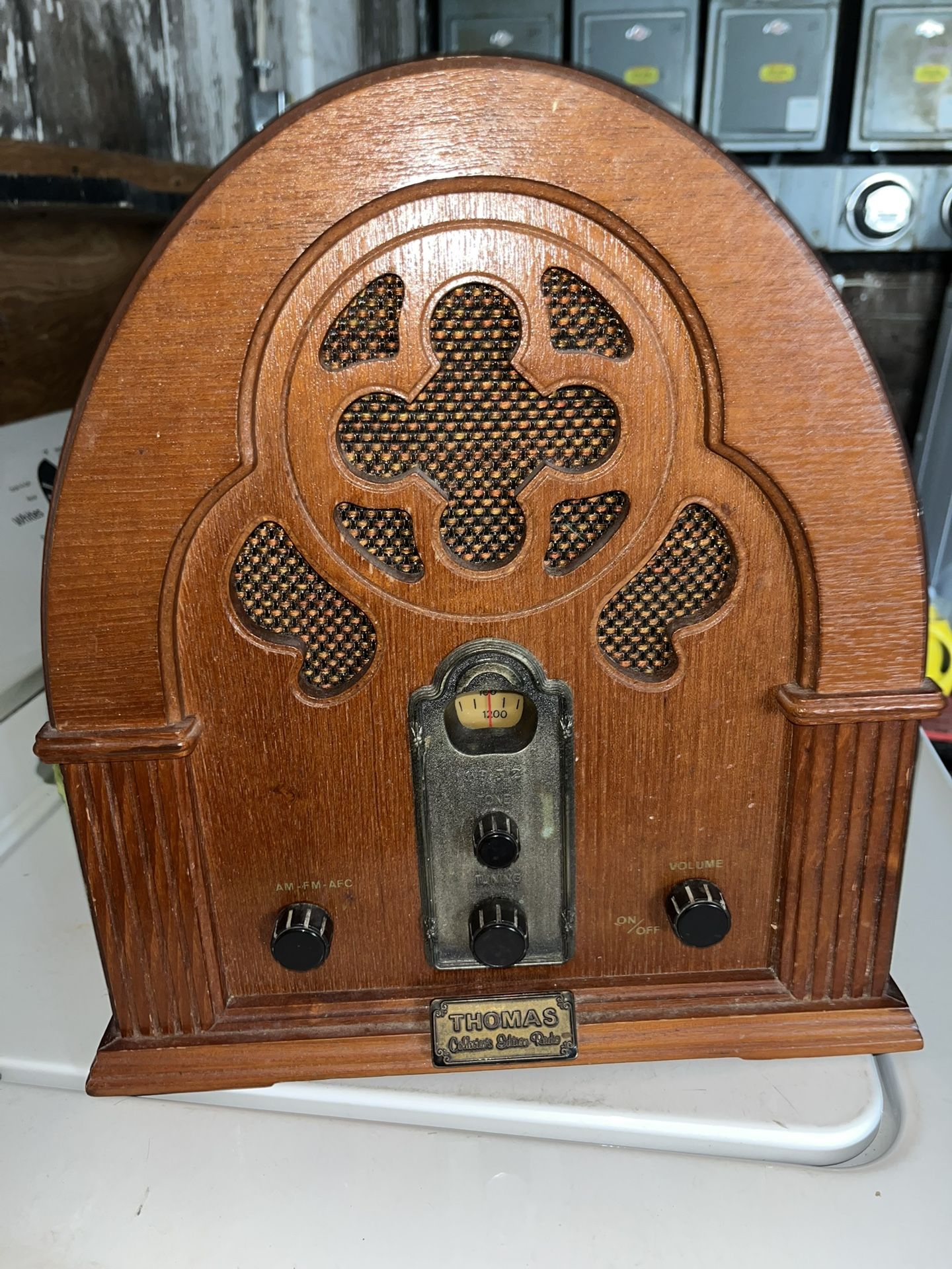 Vintage Thomas Collector's Edition AM/FM/AFC 1932 Radio Cassette Model 317 Works