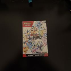 Pokemon Prismatic Evolution Booster Bundle 