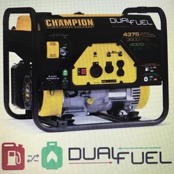 Champion 3500W Duel Fuel Generator