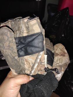 Camo Tactical Fingerless Gloves