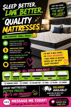 Mattresses for Sale!