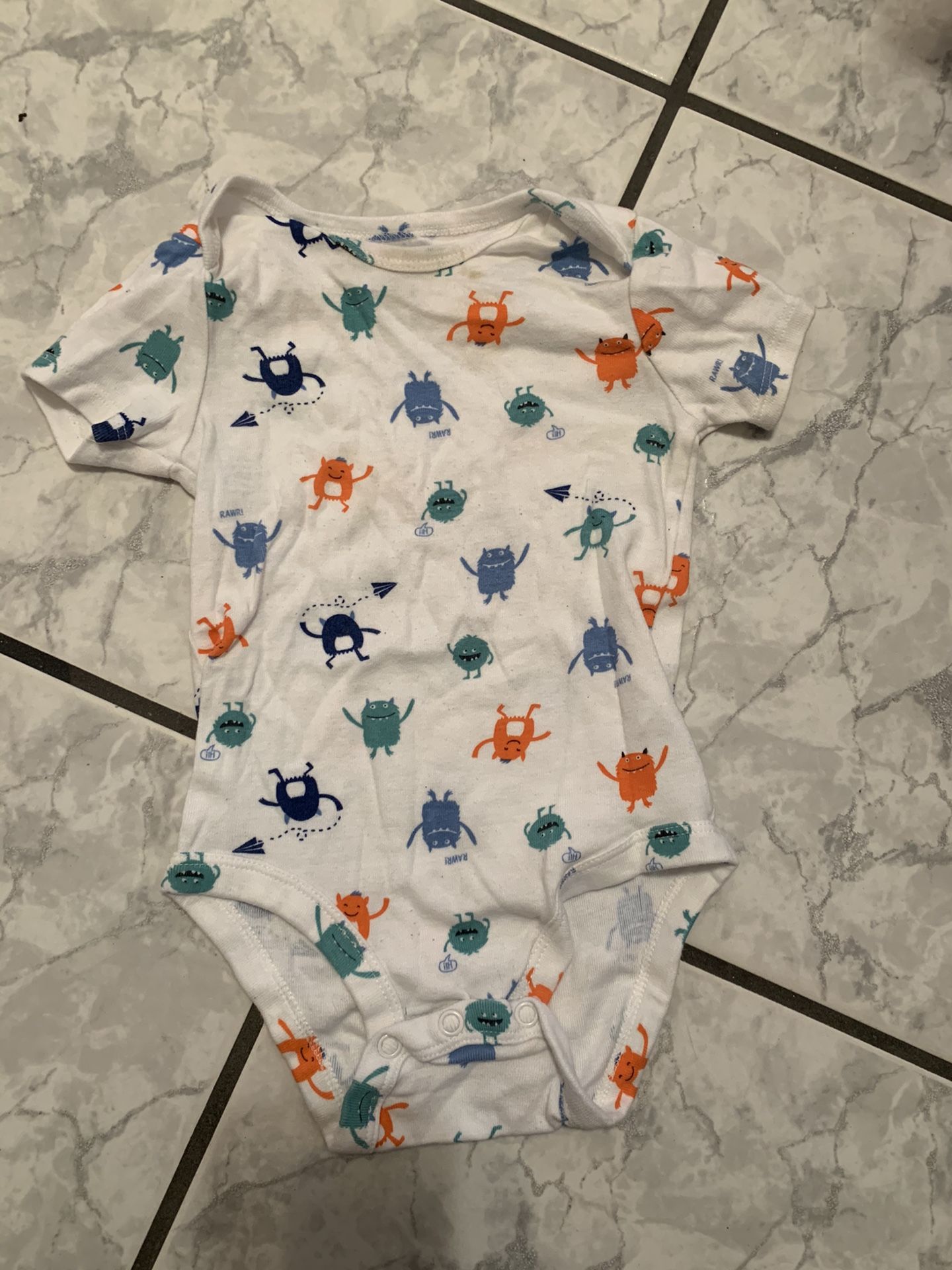 12 Months Boy Onesie