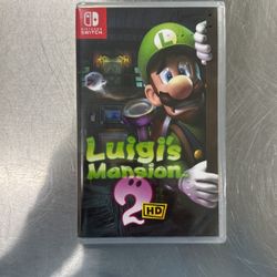 Nintendo switch Luigi Mansion 2 HD