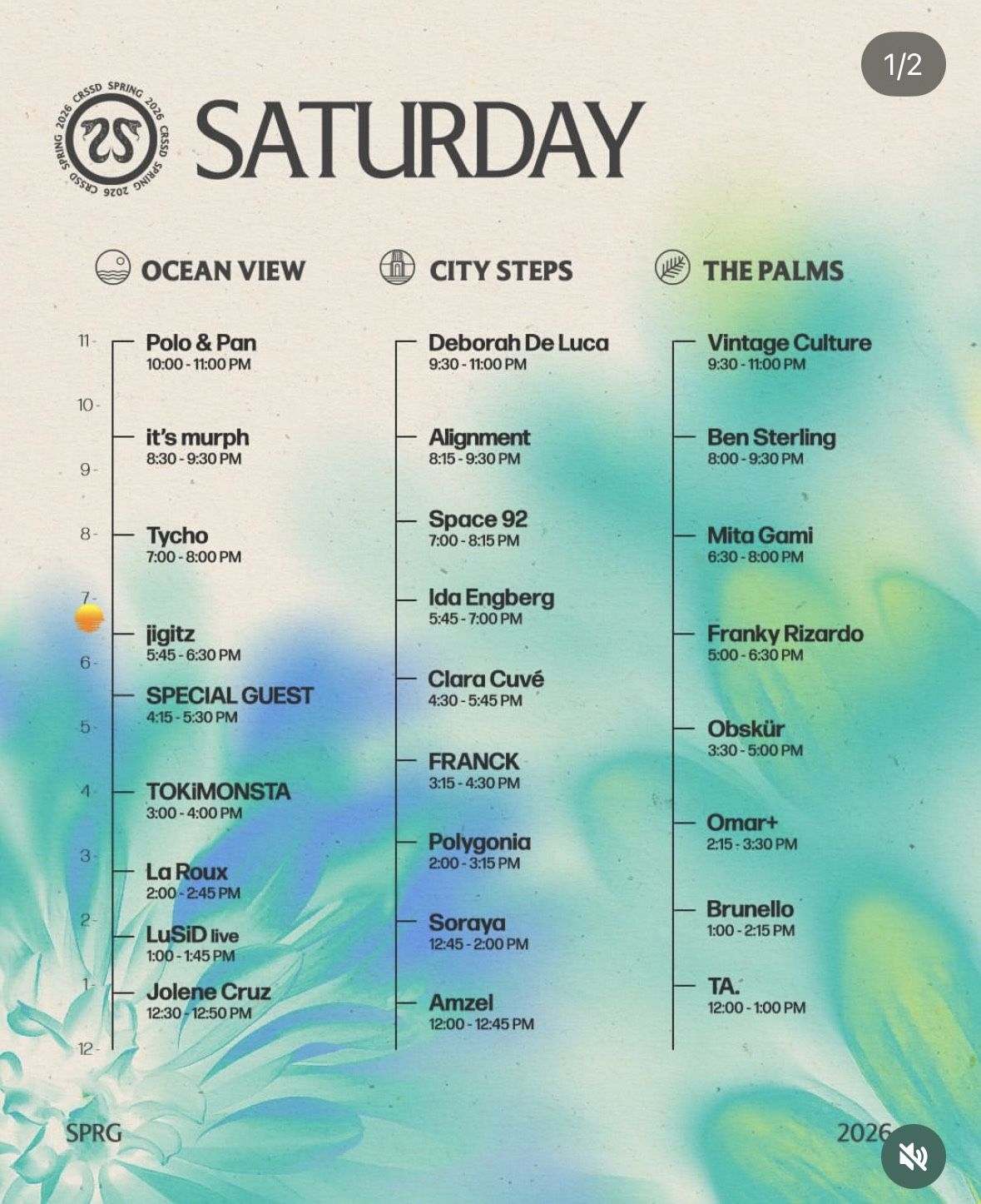 CRSSD Saturday And Sunday Ticket