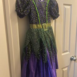 Witch Dress Size Medium Kids