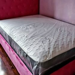 NEW FULL MATTRESS. Bed frame is not available. Take it home the same day 👍