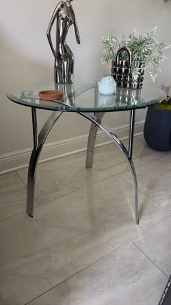 Glass End tables