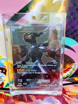 POKEMON ZEKROM BLACK AND WHITE GREAT CONDITION