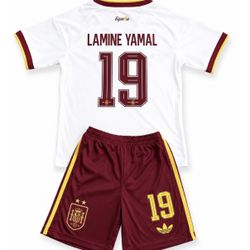 Lamine Yamal Spain Jersey Kids Set