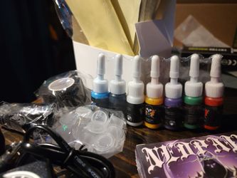 Tattoo Ink Set with Accessories