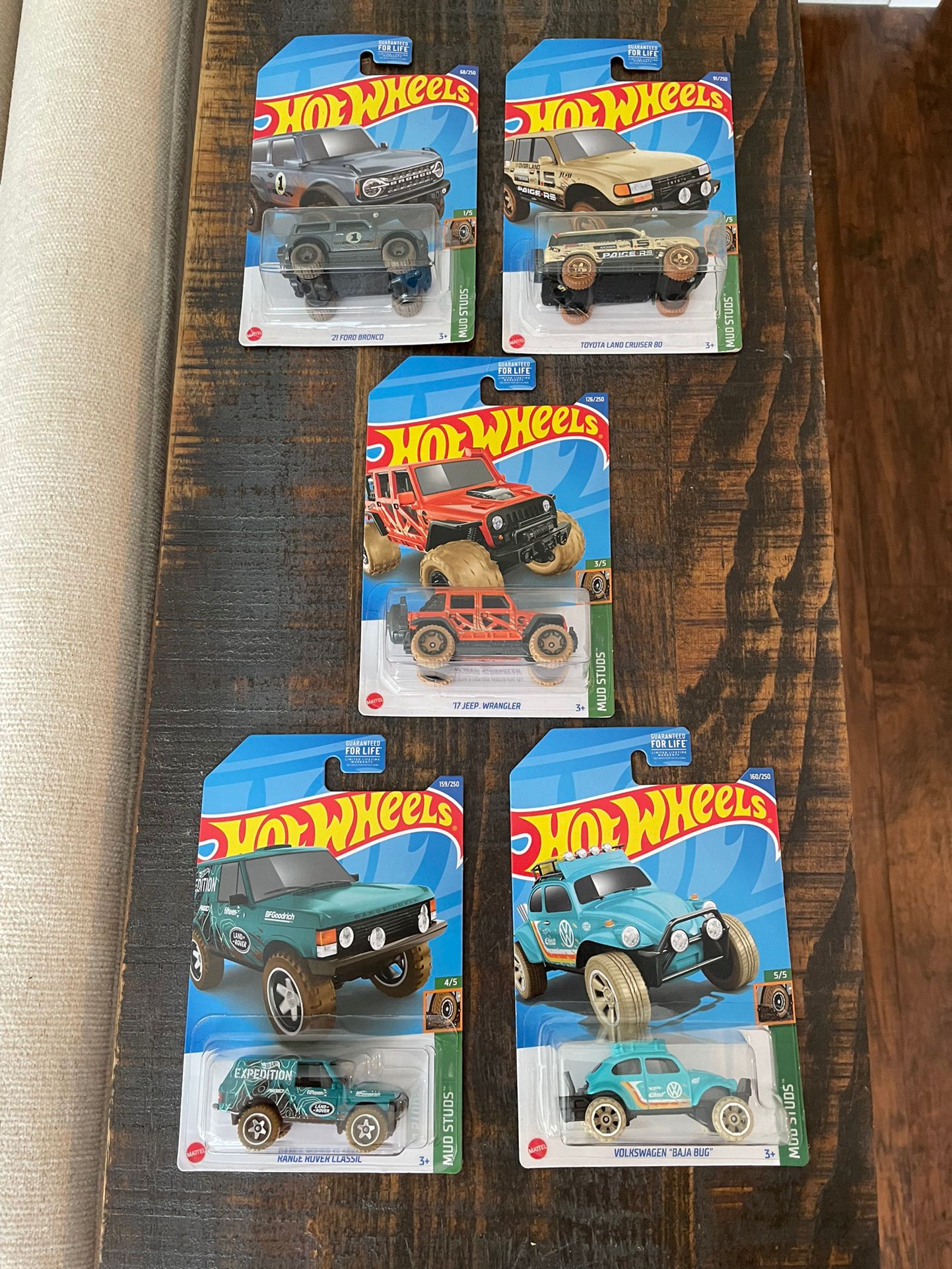Hot Wheels Mud Studs Collection