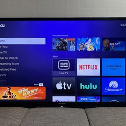 60” Sharp TV & Roku Ultra - works perfect, read description!