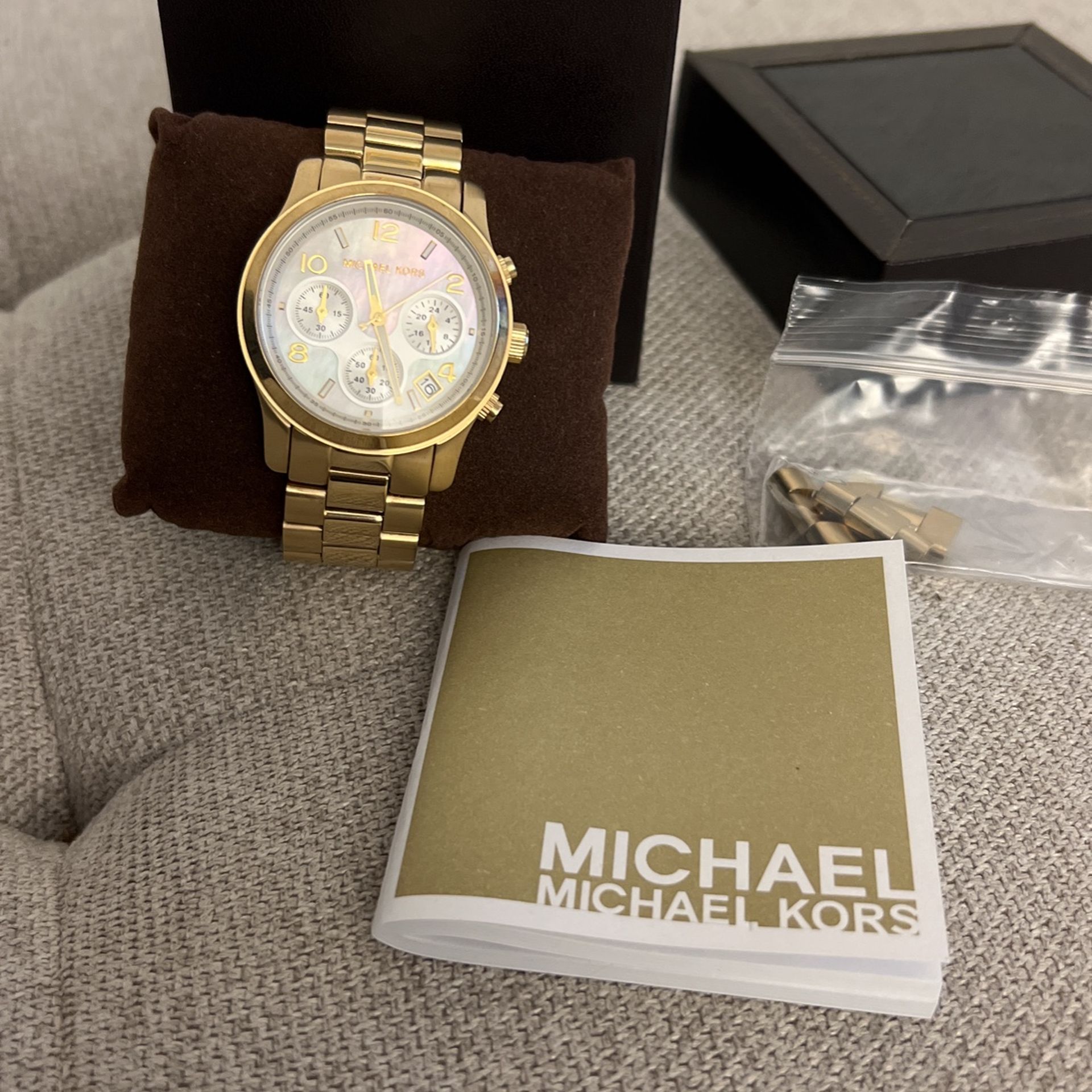 Gold Michael Kors Watch