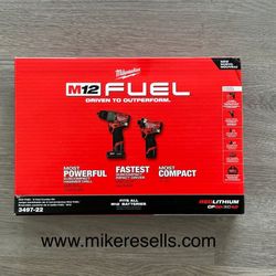 Milwaukee M12 Fuel Combo Kit (3497-22)