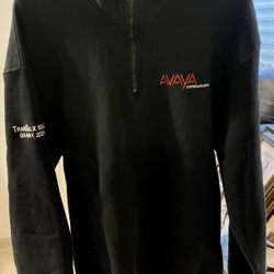 Mens Long Sleeve Sweatshirt - Black - 2XL