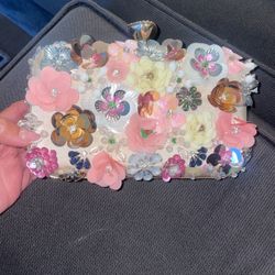 Beautiful Floral Clutch 