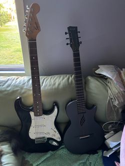 Electric and Acoustic Guitar
