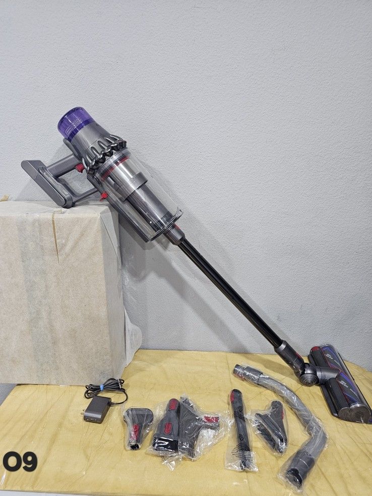 dyson outsize stick cordless vacuum cleaner grey chrome — O9