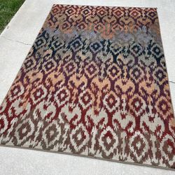 Color Blend Gio Pattern Area Rug (5’3”x7’6”)