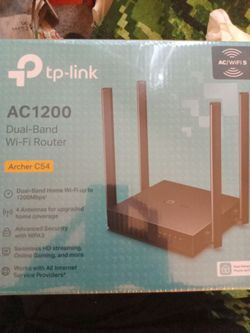 TP-Link AC1200 Dual Band Wi-Fi Router Archer C54