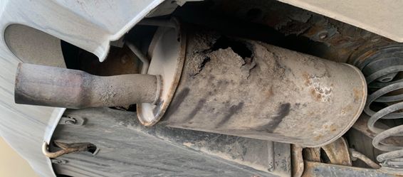 Muffler For Mercedes C300