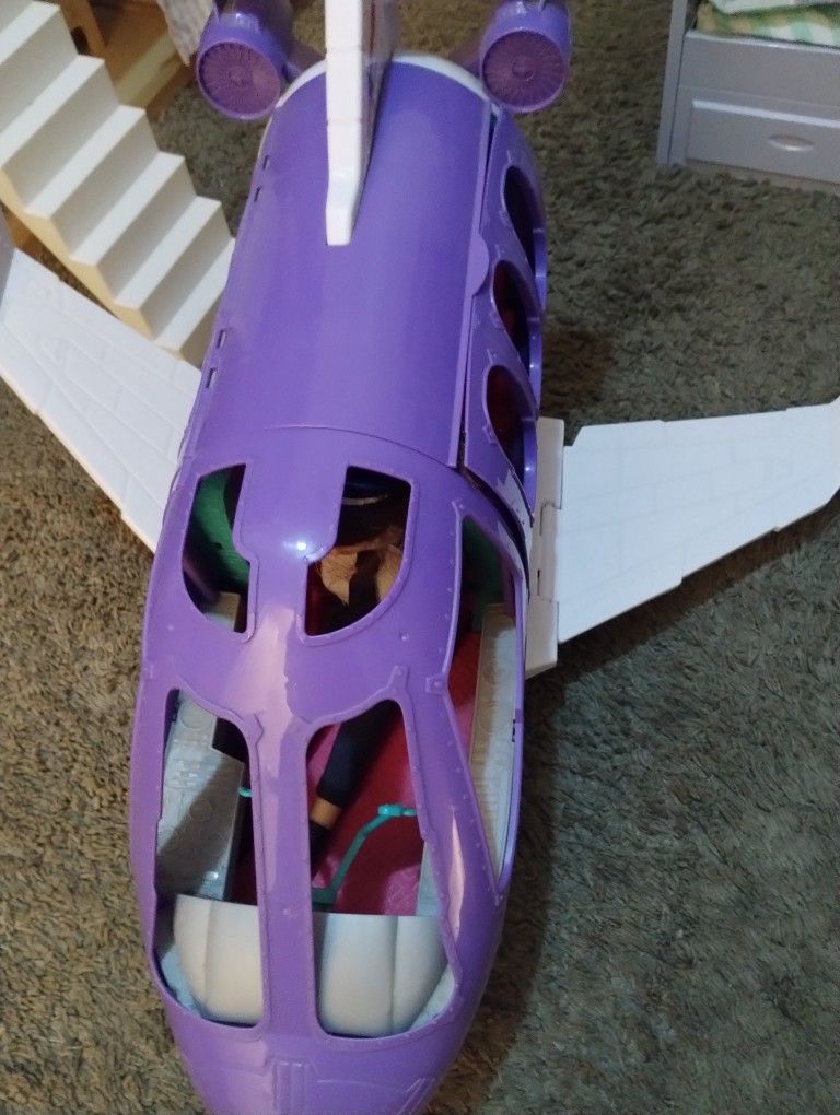 Airplane With Barbie Doll