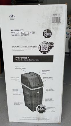 Rheem water softener