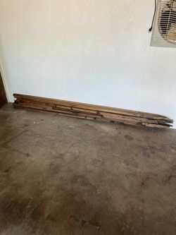 Wooden Garden Steaks 8ft long Redwood $8 Pop