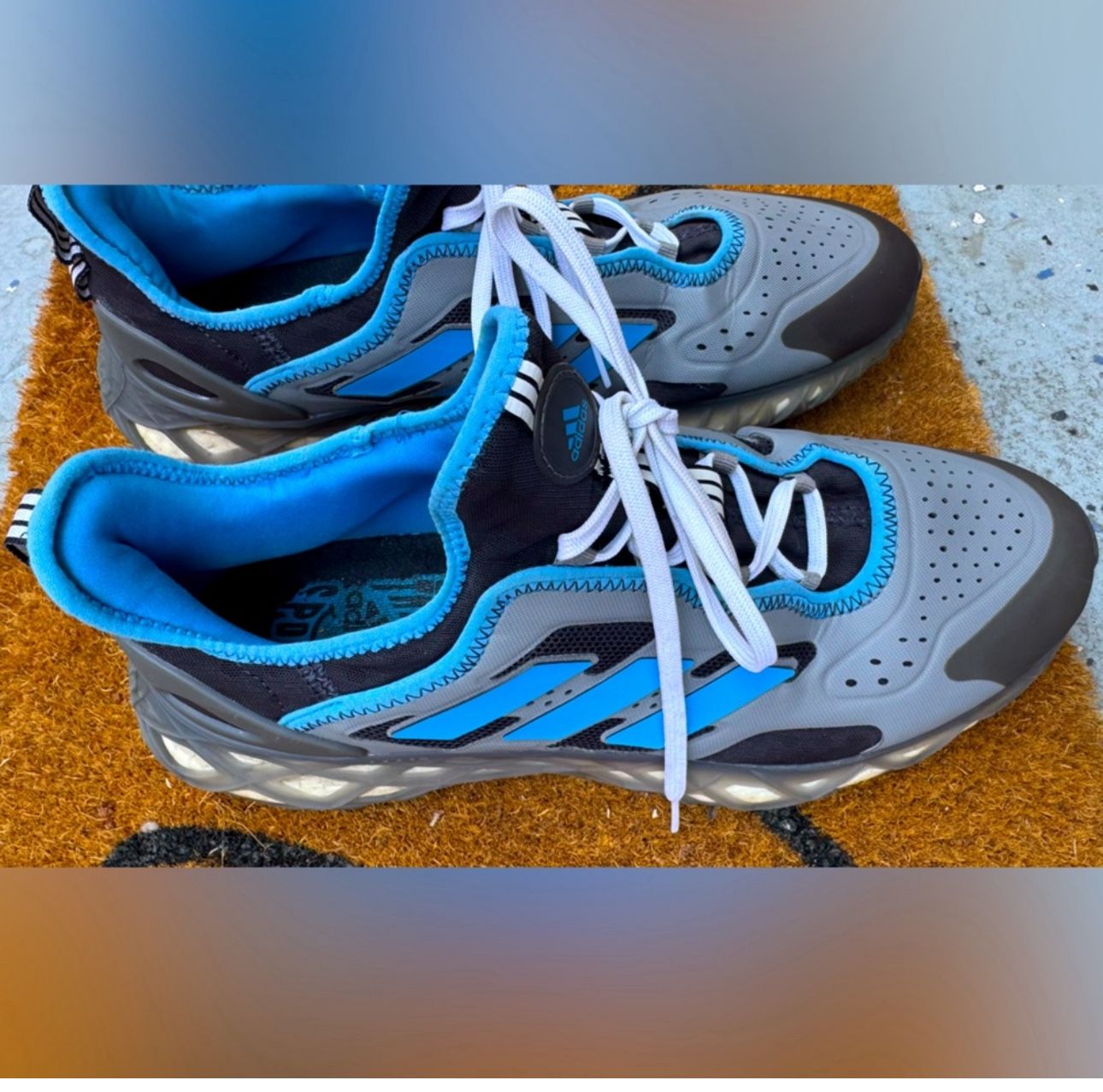 Adidas Web Boost Grey Carbon Men Shoes Size 12