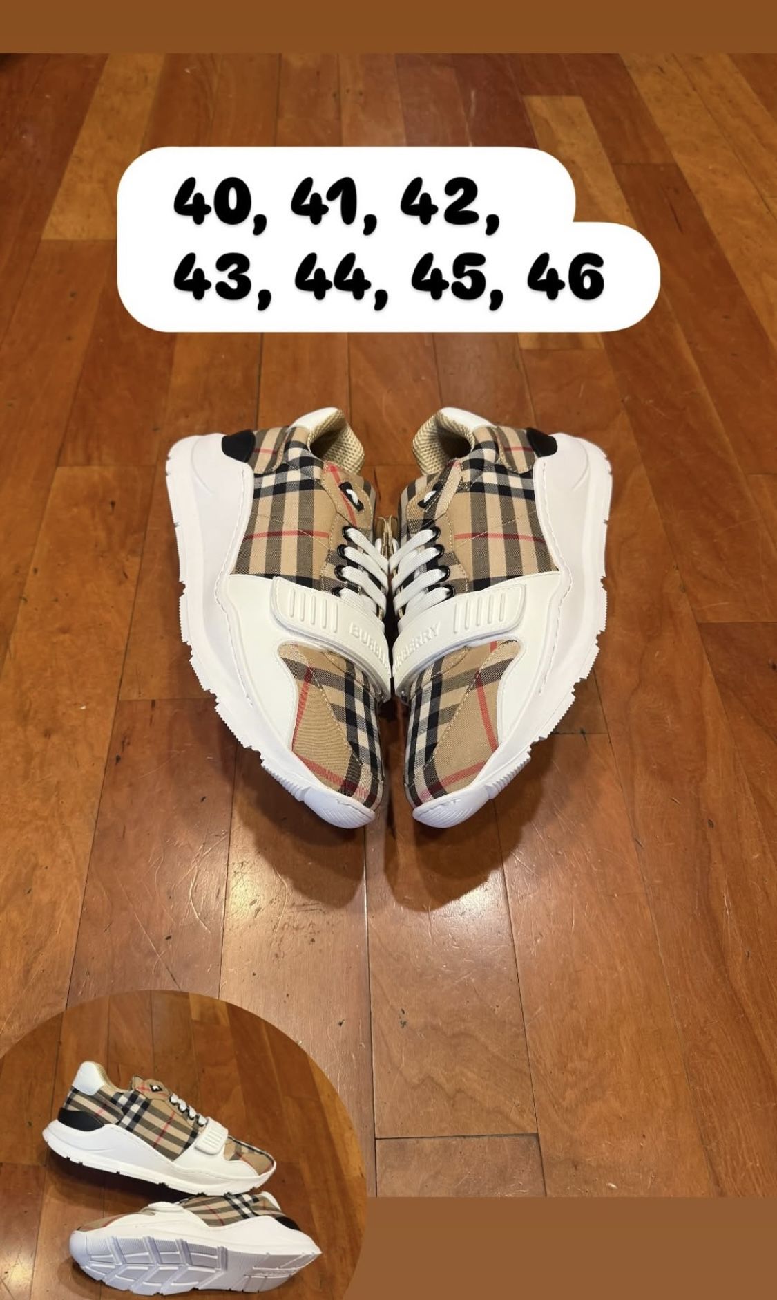 Burberry Velcrows