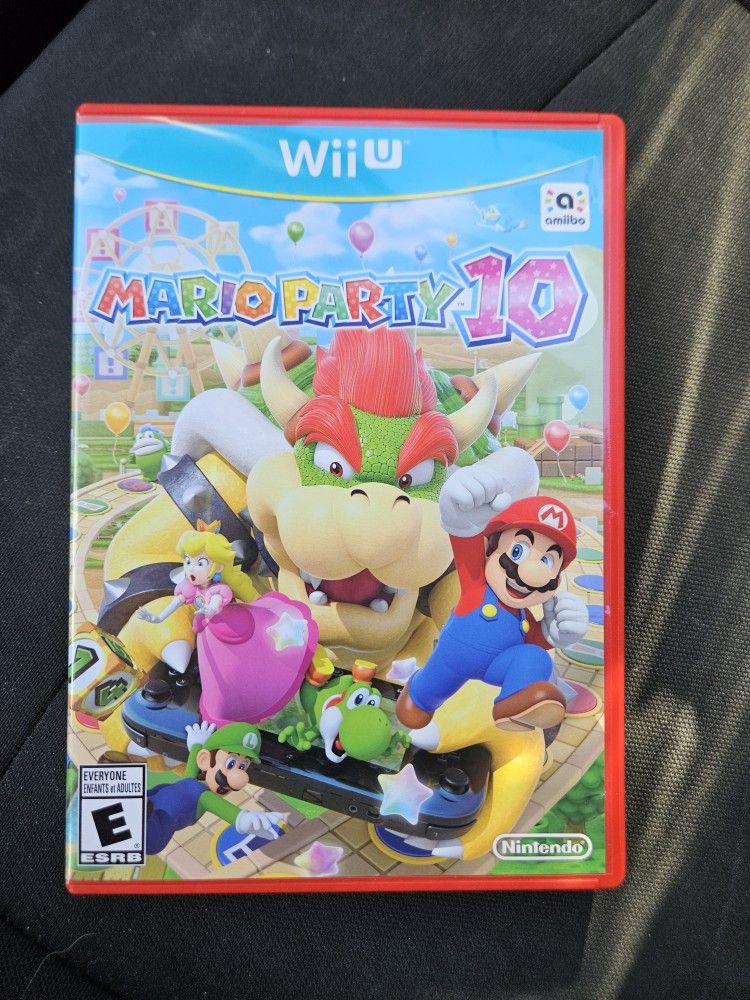 Complete Mario Party 10 Wii U Video Game Nintendo 
