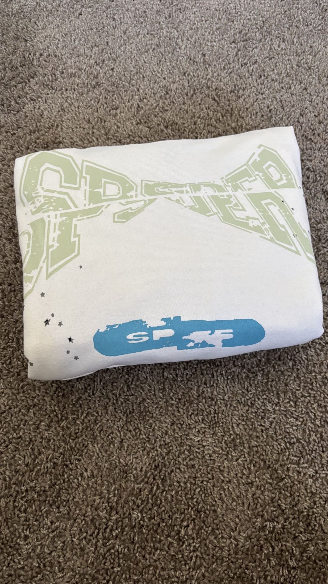 Sp5der Eggshell Hoodie