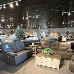 Power Reclining Sofa And Loveseat