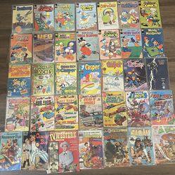 🔥 HUGE Vintage Comic Book Lot – 120 Marvel DC Disney Batman Superman Hulk Classics 🔥