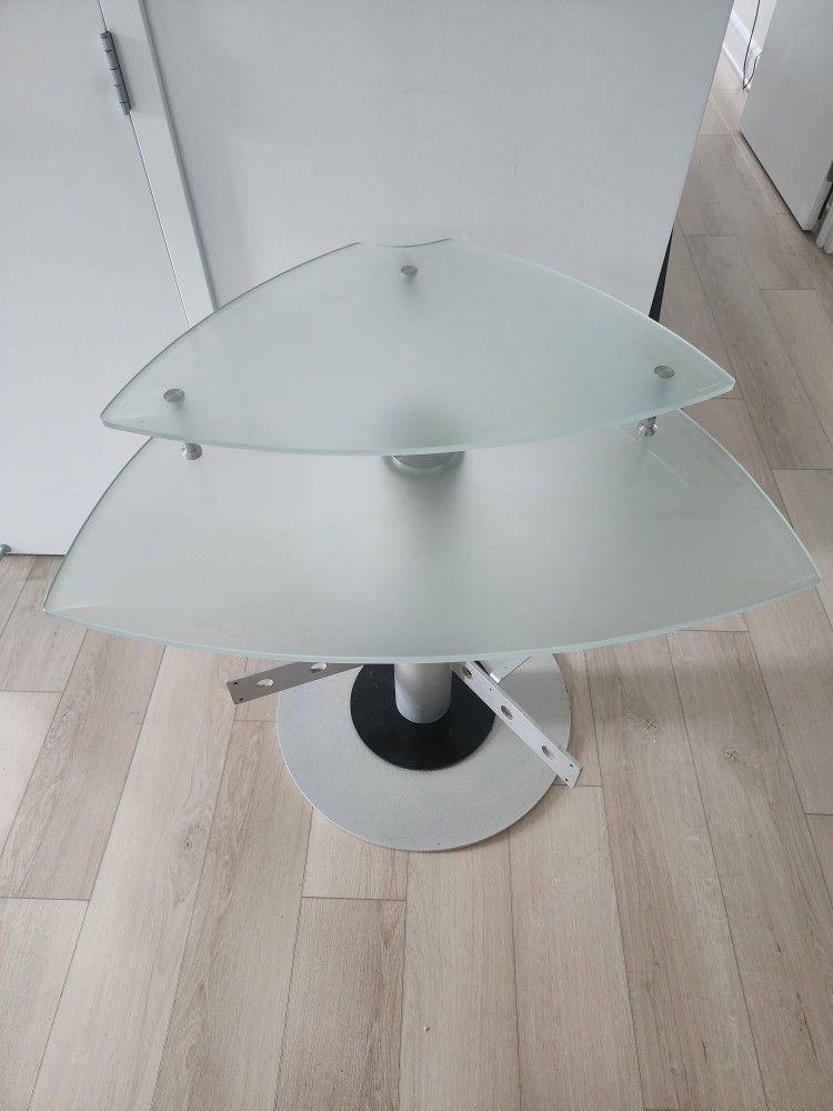 Tempered Glass Computer Desk *used*