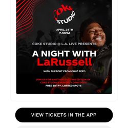 La Russell Concert Tickets