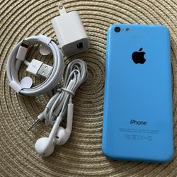 Apple iPhone 5C Blue 8gb Unlocked 