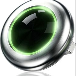 UFO-Shaped Wireless CarPlay Adapter, Plug-and-Play converts Original Wired CarPlay to Wireless. Compatible with iPhone and Android Phones, Equipped wi