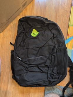 Black Everyday Backpack with Side Mesh Pocket