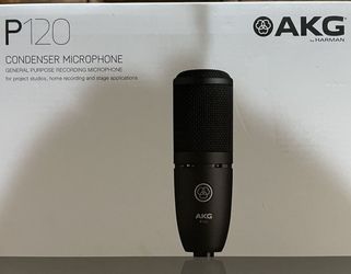 AKG P120 Microphone W/ Extras 
