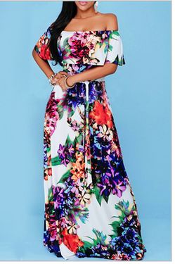 Brand new maxi floral dress. Size large
