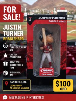 Justin Turner Bobblehead – Toros de Tijuana